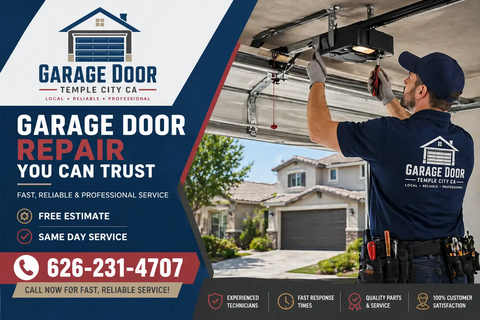 Garage Door Temple City CA