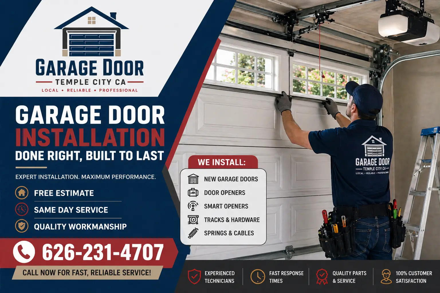 Garage Door Temple City CA